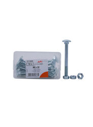 Suki 80mm 10 Piece Cup Screws, Silver