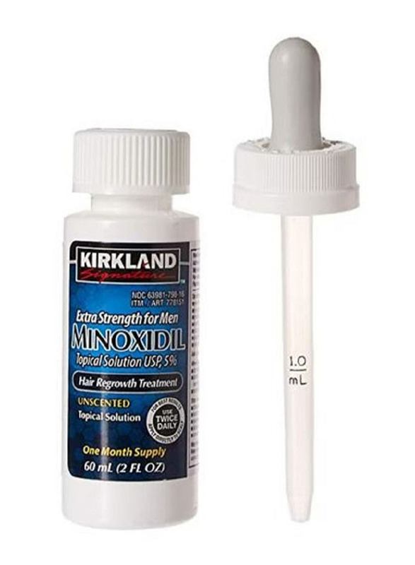 Kirkland Signature Minoxidil 5% Extra Strength Hair Regrowth Treatment, 6 x 60ml