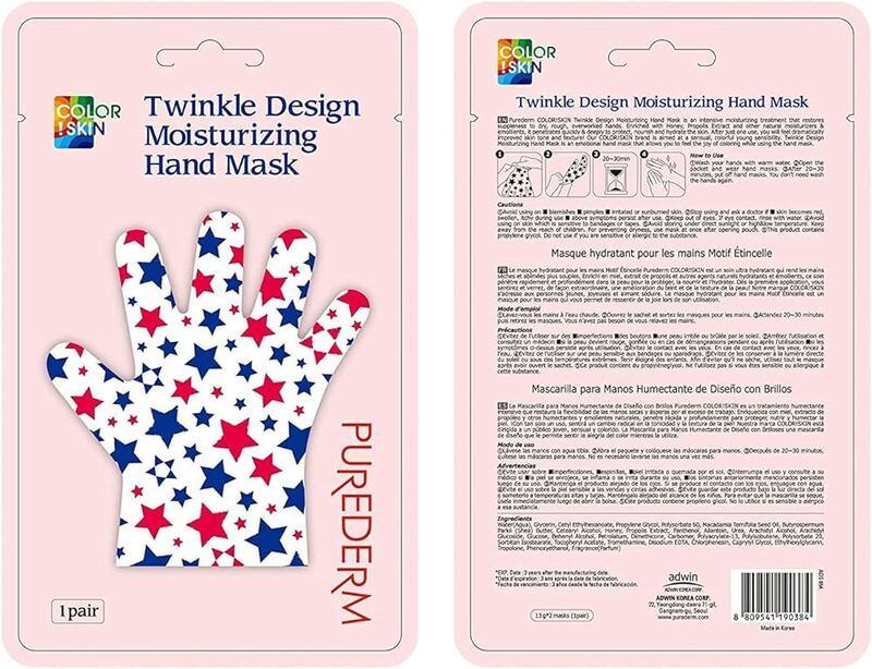 Purederm Twinkle Design Moisturizing Hand Mask