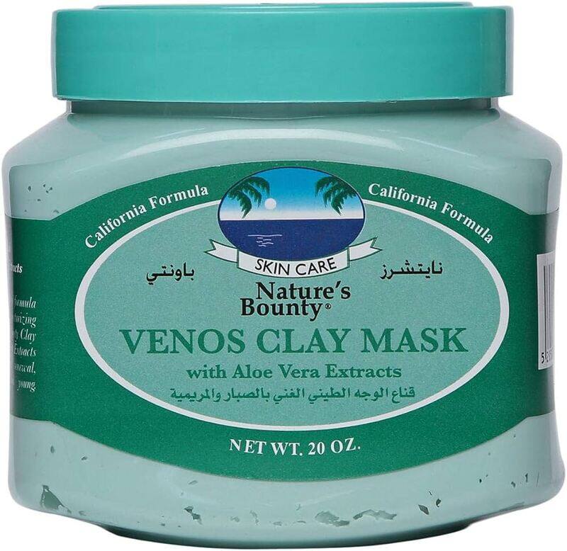 

Generic Natures Bounty Venos Aloe Vera Clay Face & Body Mask 600 Ml