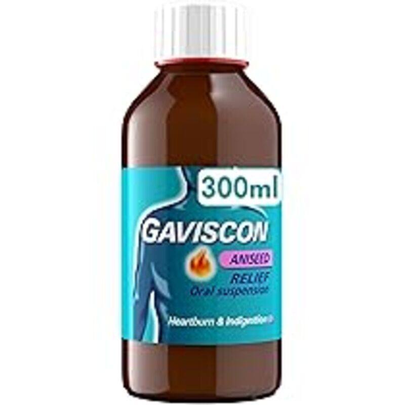 

Generic GAVISCON ADVANCE ANISEED FLAVOR, 300 ML