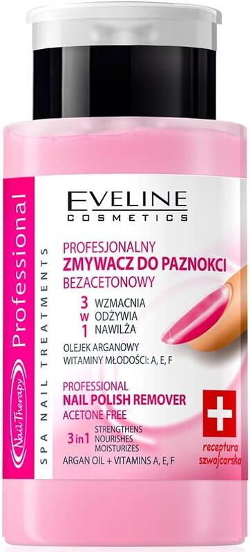 Eveline Cosmetics Nail Therapy Nail Polish Remover 190ml