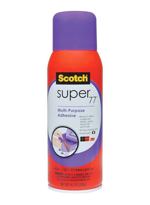 

Scotch Brite Super 77 Multipurpose Adhesive Spray, Multicolour