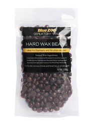 Blue Zoo Depilatory Hard Wax Beans, Brown, 100gm