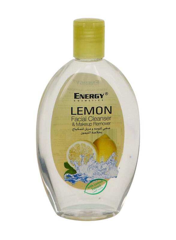 

Energy Cosmetics Lemon Facial Cleanser & Makeup Remover, 235ml