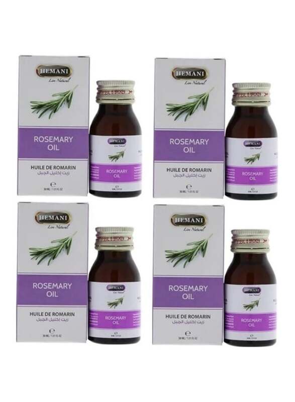 Hemani Rosemary Oil, 4 Pieces x 30ml