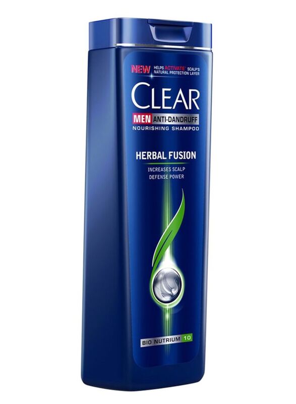 Clear Anti-Dandruff Herbal Fusion Shampoo for All Hair Types, 400ml