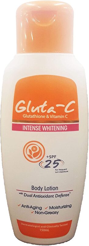 Gluta-C SPF25 Intense Whitening Body Lotion, 125ml