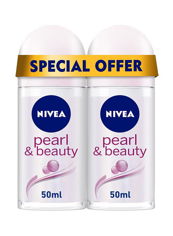 Nivea Pearl And Beauty Antiperspirant Deodorant Stick, 100ml, 2 Piece