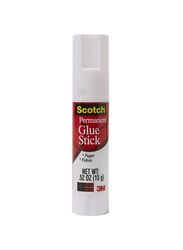 3M Scotch Permanent Glue Stick, 15gm, Clear