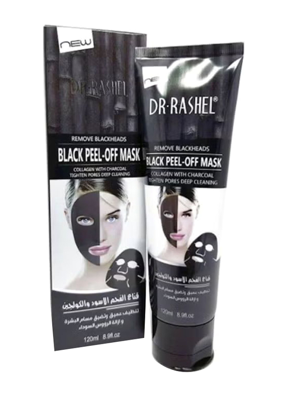 Dr Rashel Peel-Off Facial Black Mask, 120gm