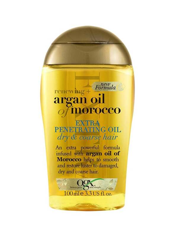 OGX Ogx Renewing+ Argan Extra Penetrating Hair Oil of Morocco, Yellow, 100ml