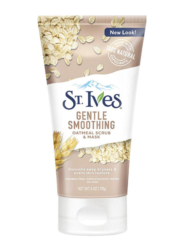 

St. Ives Gentle Smoothing Oatmeal Face Scrub & Mask, 170gm