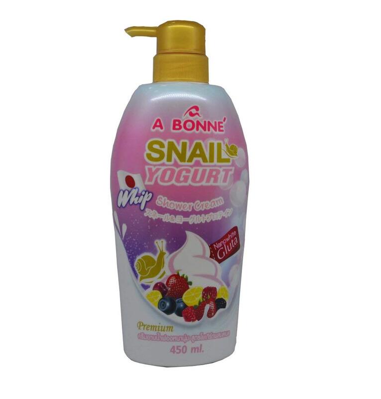 A Bonne Snail Yogurt Whip Shower Cream, 450ml