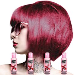 Crazy Color Renbow Semi Permanent Hair Dye Colour Cream, Ivory, 4 x 100ml