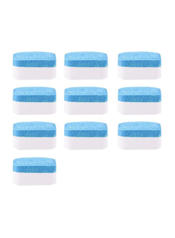 

Generic Washing Machine Cleaner, 10 Pieces, Blue/White