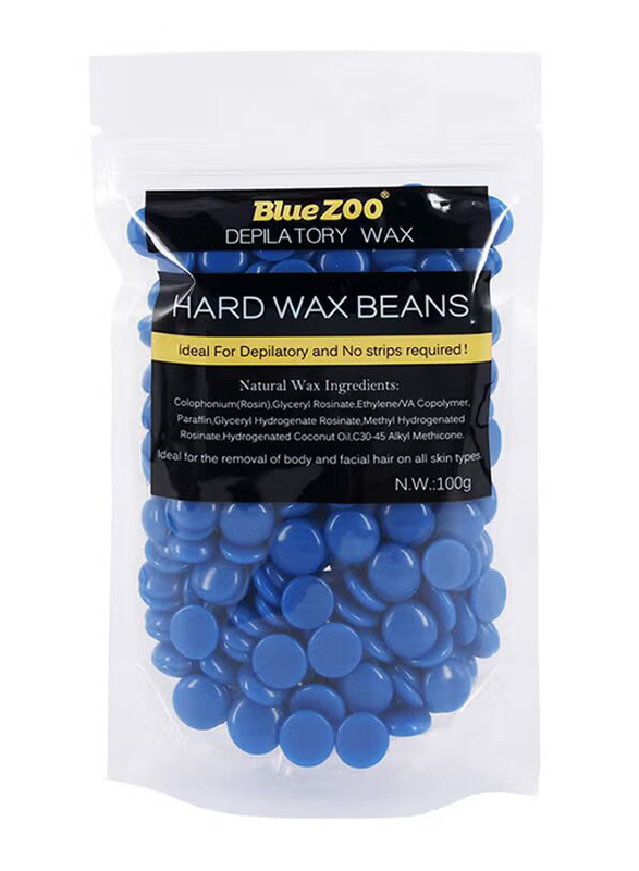 

Blue Zoo Depilatory Hard Wax Beans, Blue, 100gm