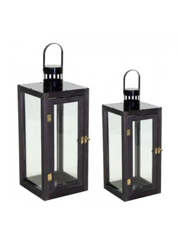 

Lorenzo Large Lantern, Black