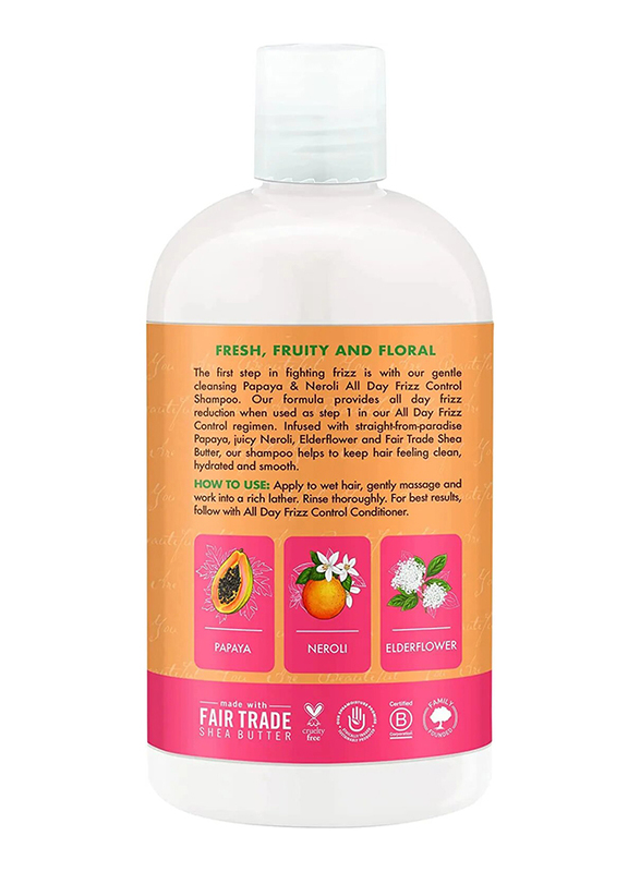 Shea Moisture Papaya and Neroli All Day Frizz Control Shampoo, 385ml