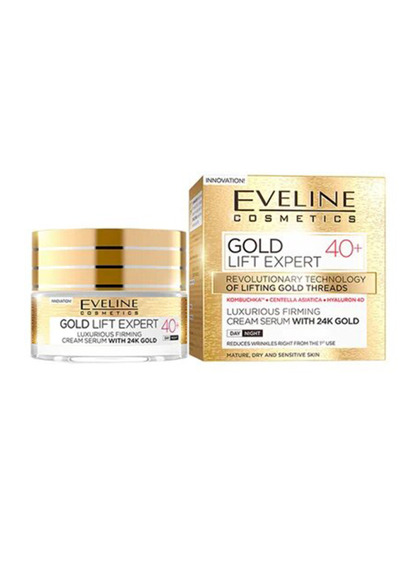 Eveline Gold Lift Expert Luxurious Firming Cream 40+, 50ml