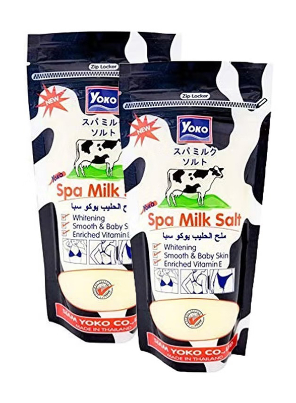 Yoko Spa Milk Salt, 2 x 300gm