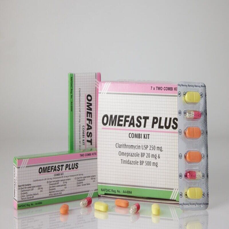 

Generic OMEFAST PLUS 40/1100MG CAPSULES 28'S