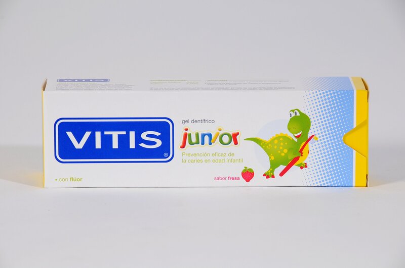 Vitis Junior Gel Toothpaste, 75ml