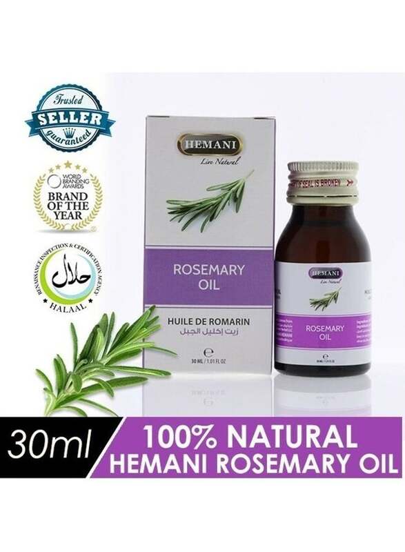 Hemani Rosemary Oil, 4 Pieces x 30ml