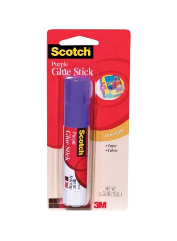 3M Scotch Glue Stick, 15g, Clear