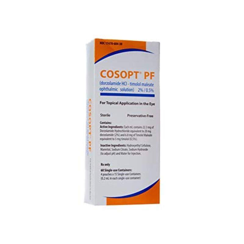 

Generic COSOPT EYE DROPS 5ML