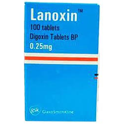 LANOXIN 0.25MG TABS 100`S