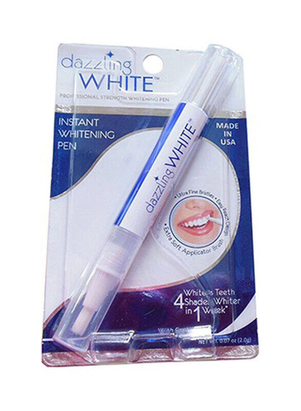 

Dazzling White Instant Teeth Whitening Pen, 2 x 2gm