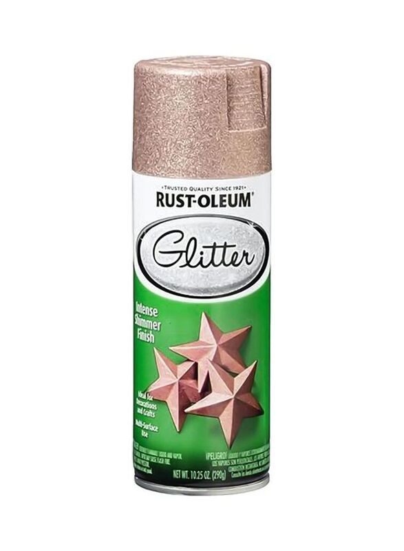 Rust-Oleum Glitter Paint Spray, 290gm, Gold