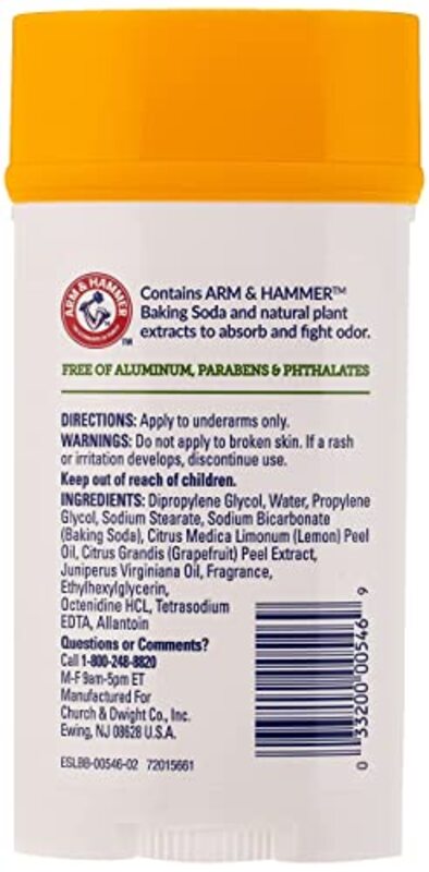 Arm & Hammer Essentials Juniper Berry Deodorant, 2.5oz