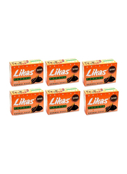 Likas Papaya Skin Whitening Herbal Soap, 6 Pieces