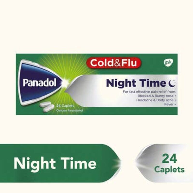 

Generic PANADOL NIGHT CAPLETS 24'S