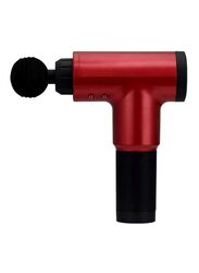 Cool Baby Electric Fascia Gun with Massage Heads, Red/Black, 1 Piece