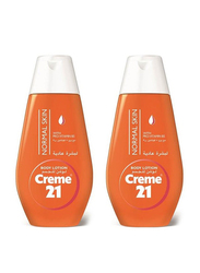 Creme 21 Ultra Dry Skin with Almond Oil And Vitamin E Body Lotion, 2 x 250ml