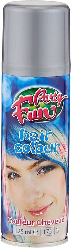 Party Fun Hair Color Spray Silver 125ml