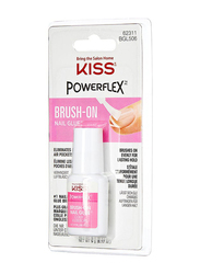 Kiss Powerflex Brush-On Nail Glue, Clear