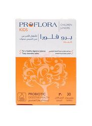 Proflora Kids Probiotic Chewable Tablets, 30 Tablets