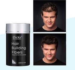 Traotay Dexe Hair Building Fiber for Thinning Hair, Black, 22g