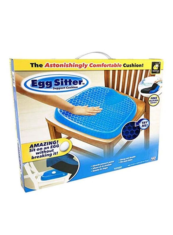 Liying Egg Sitter Support Gel Cushion, LY960, Blue