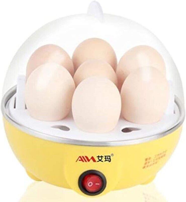 

Generic 7-Piece Cooker Parts Egg Boiler, WTR-601, Yellow/Clear