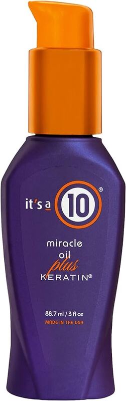 It's a 10 Haircare Miracle Oil Spray Plus Keratin 88.7 Ml