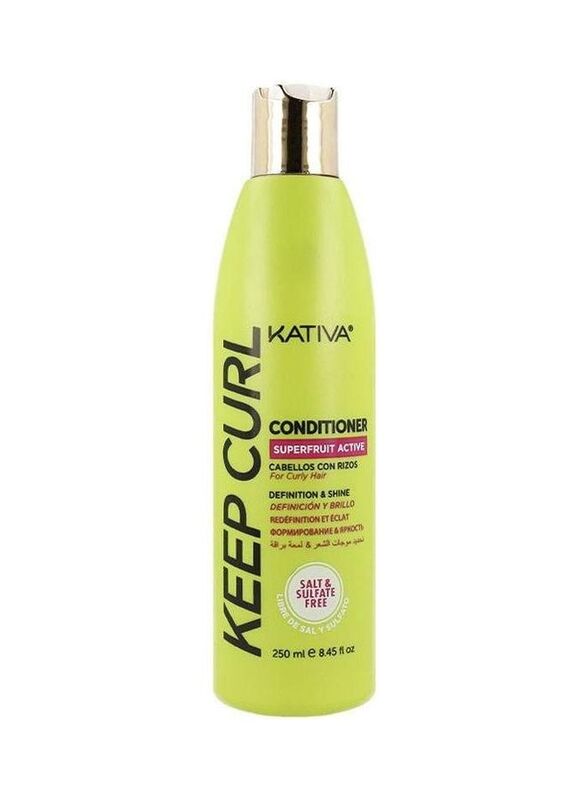 Kativa Keep Curl Conditioner for Curly Hair, 250ml