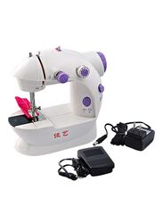Corded Mini Sewing Machine, White