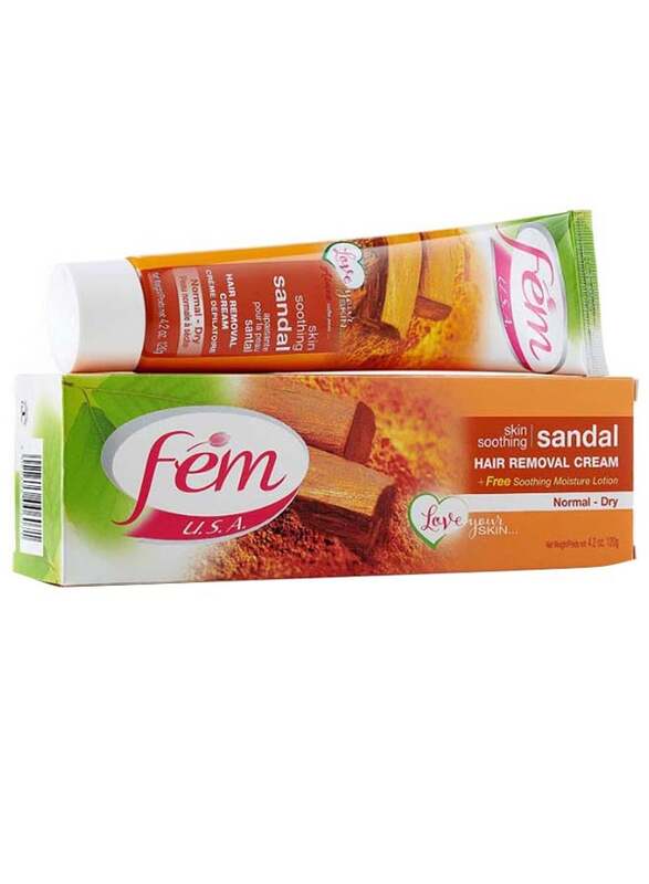 Fem Sandal Hair Removal Cream, 120gm