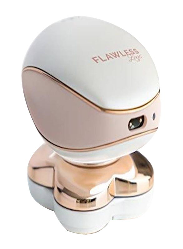 Flawless Leg Hair Epilator, White/Pink