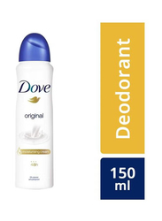 Dove Original Antiperspirant Deodorant, 150ml, 2 Piece